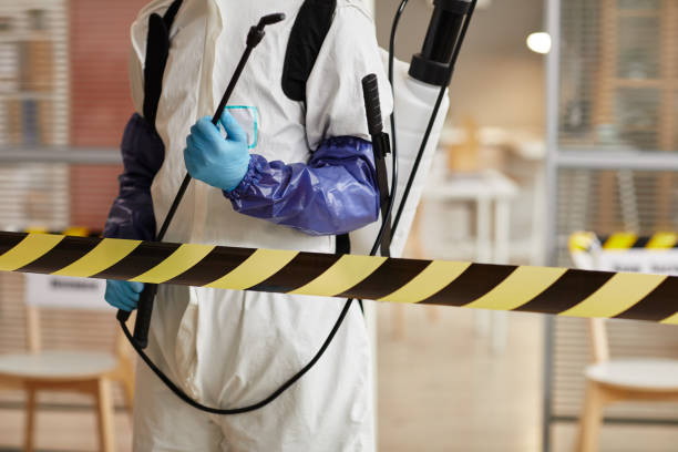 Professional Sewage Cleanup technician working in Springdale, SC